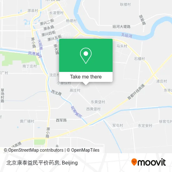 北京康泰益民平价药房 map