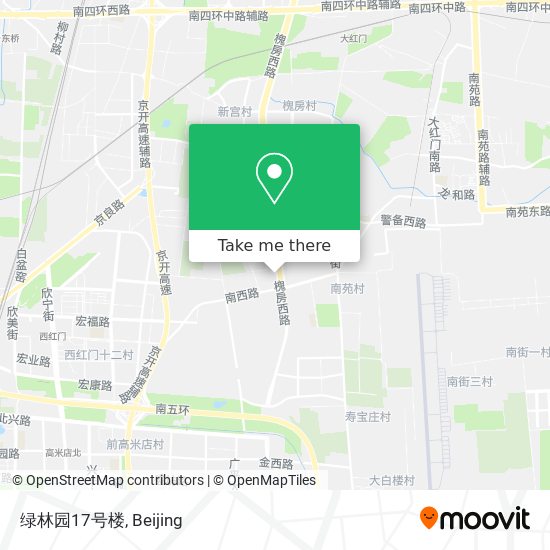 绿林园17号楼 map