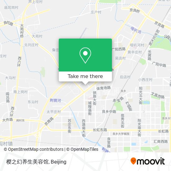 樱之幻养生美容馆 map