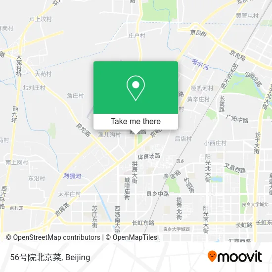 56号院北京菜 map