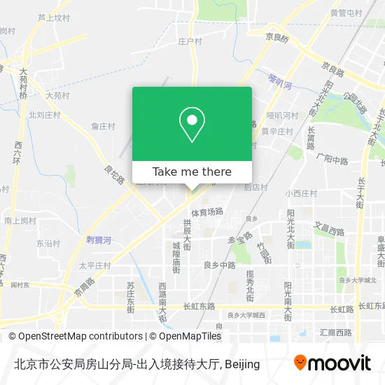 北京市公安局房山分局-出入境接待大厅 map