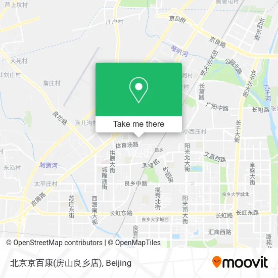 北京京百康(房山良乡店) map