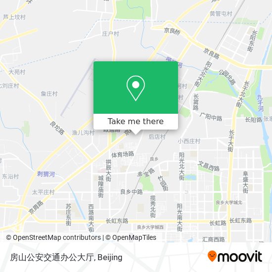 房山公安交通办公大厅 map