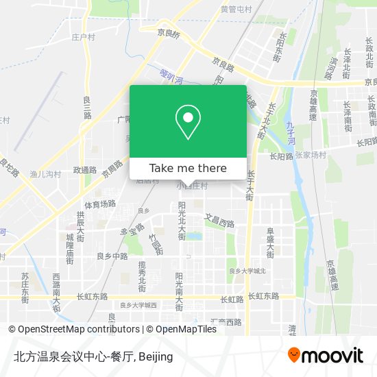 北方温泉会议中心-餐厅 map