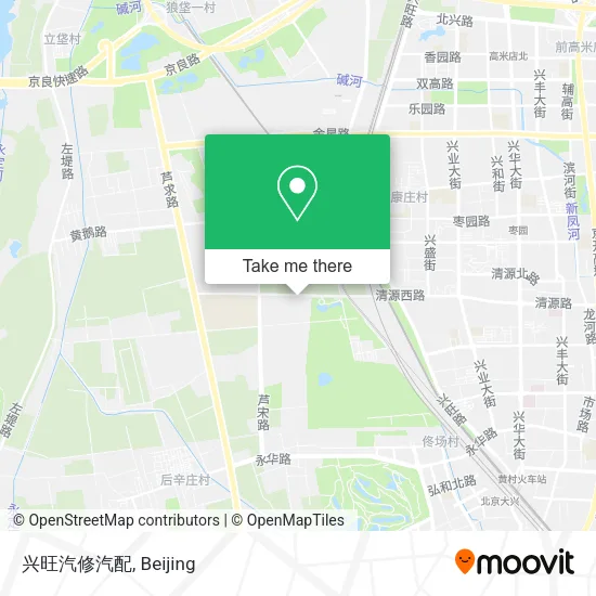 兴旺汽修汽配 map