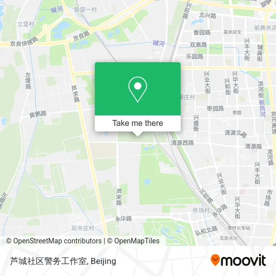 芦城社区警务工作室 map