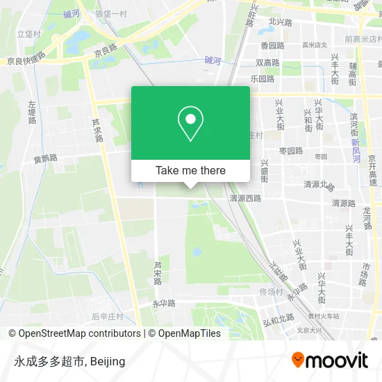 永成多多超市 map