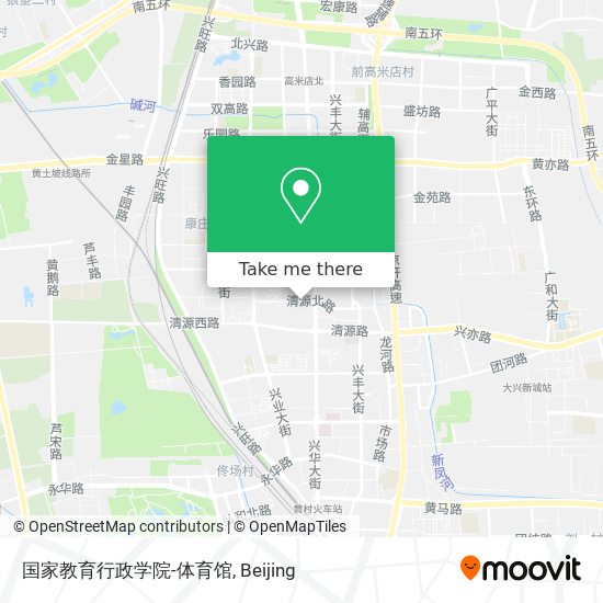 国家教育行政学院-体育馆 map