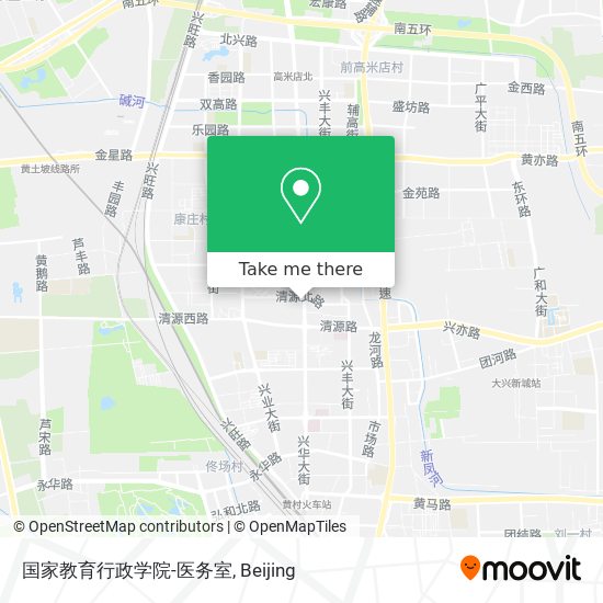 国家教育行政学院-医务室 map