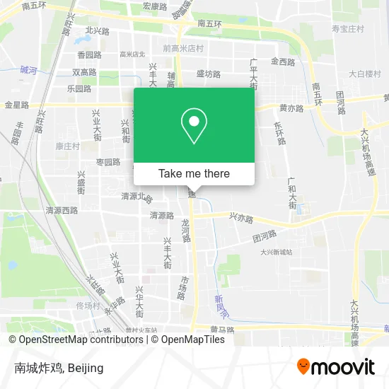 南城炸鸡 map