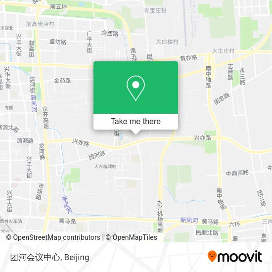 团河会议中心 map