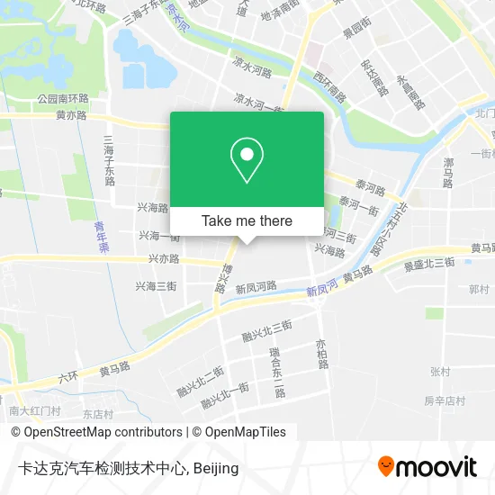 卡达克汽车检测技术中心 map