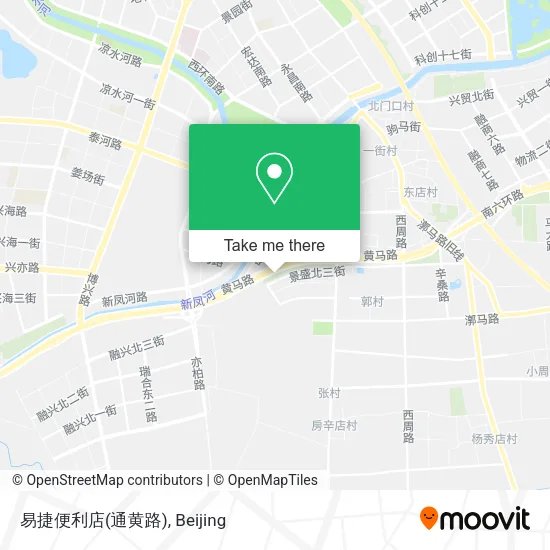 易捷便利店(通黄路) map
