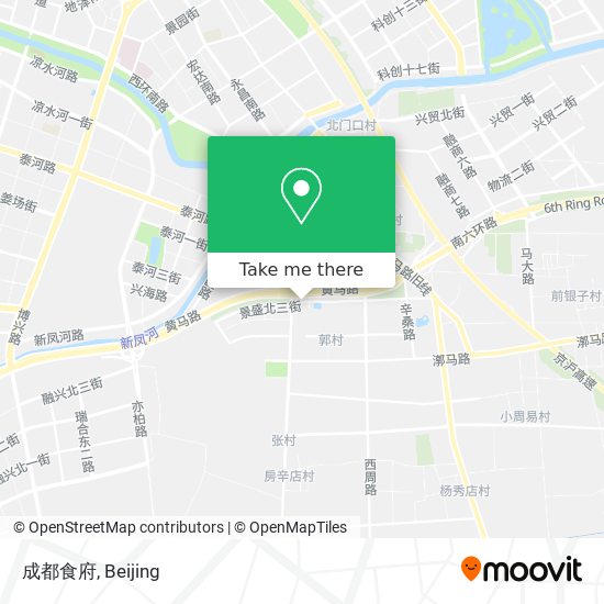 成都食府 map