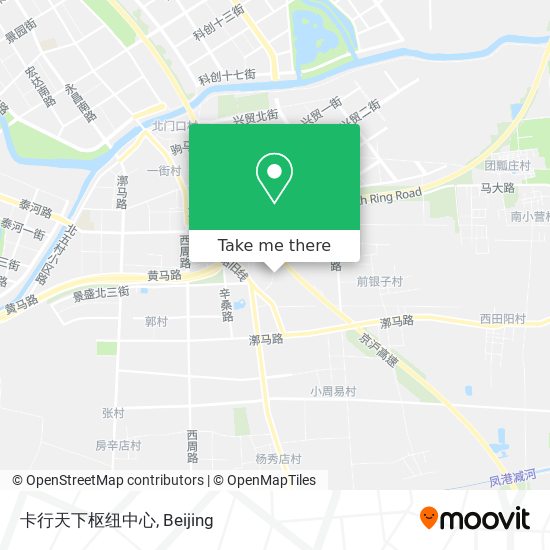 卡行天下枢纽中心 map
