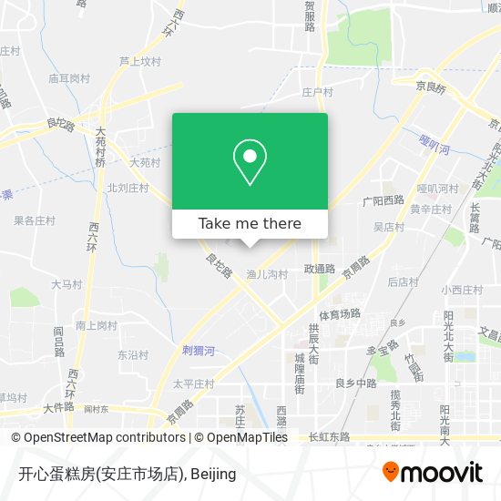 开心蛋糕房(安庄市场店) map