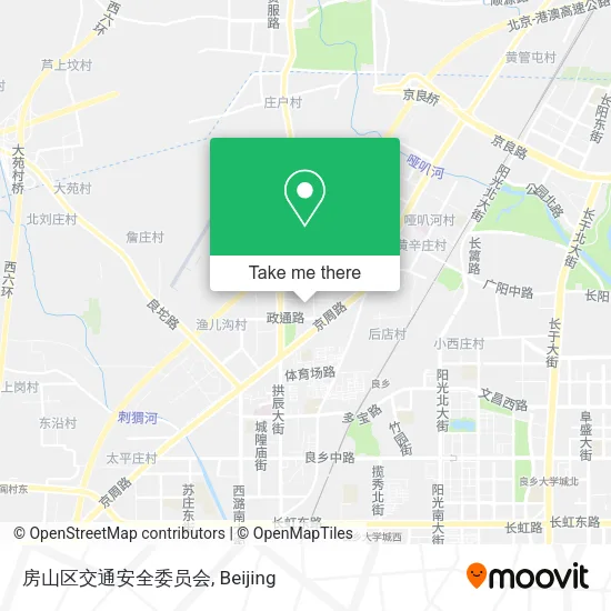 房山区交通安全委员会 map