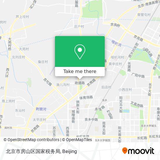 北京市房山区国家税务局 map