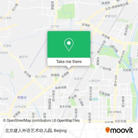 北京建人外语艺术幼儿园 map