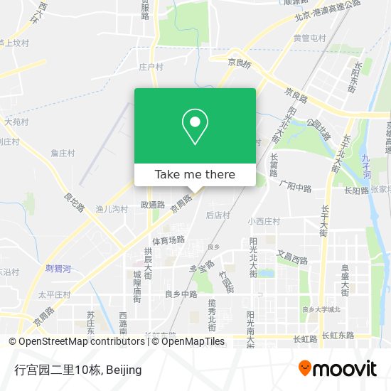 行宫园二里10栋 map