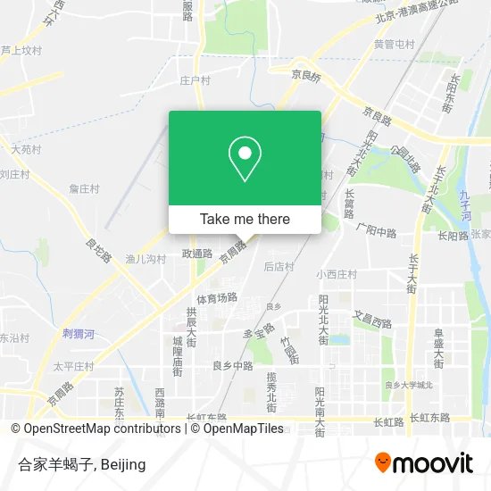 合家羊蝎子 map