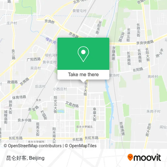 昆仑好客 map