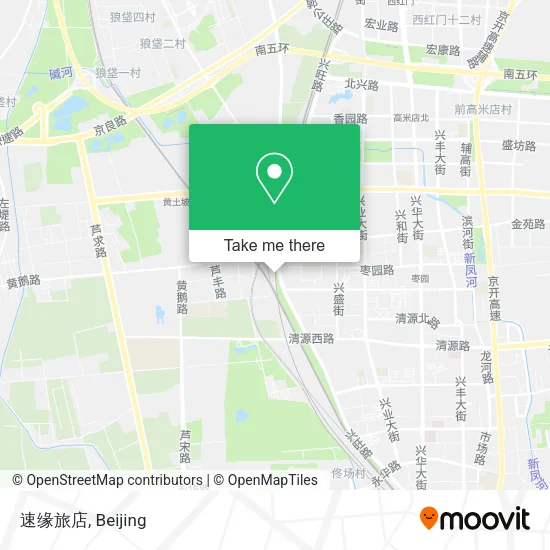 速缘旅店 map