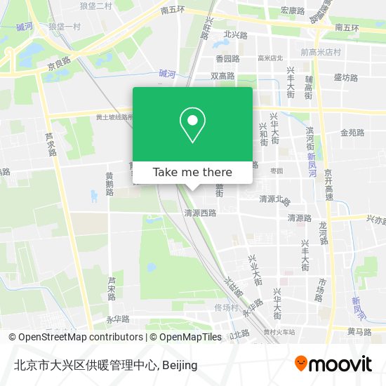 北京市大兴区供暖管理中心 map