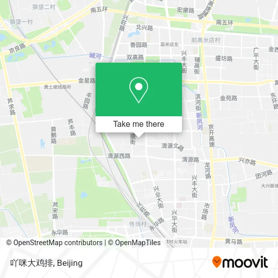 吖咪大鸡排 map