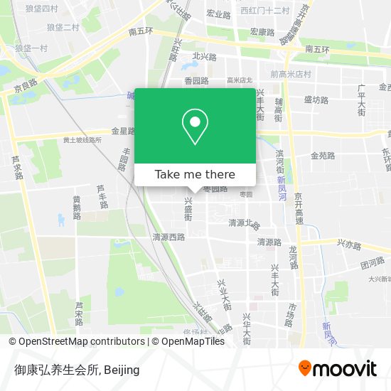 御康弘养生会所 map