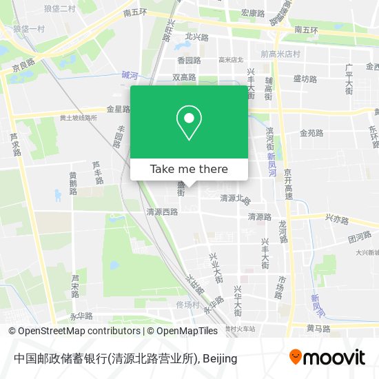 中国邮政储蓄银行(清源北路营业所) map