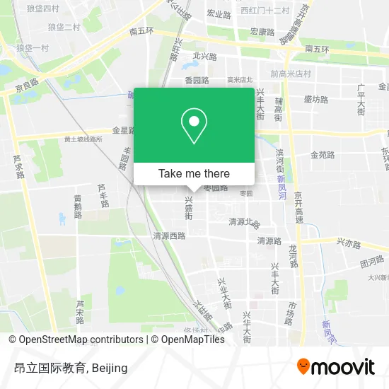 昂立国际教育 map