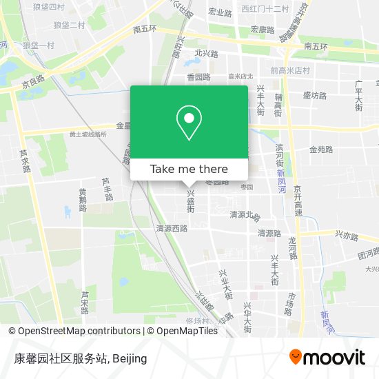 康馨园社区服务站 map