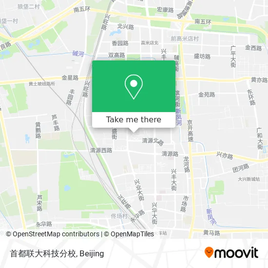 首都联大科技分校 map