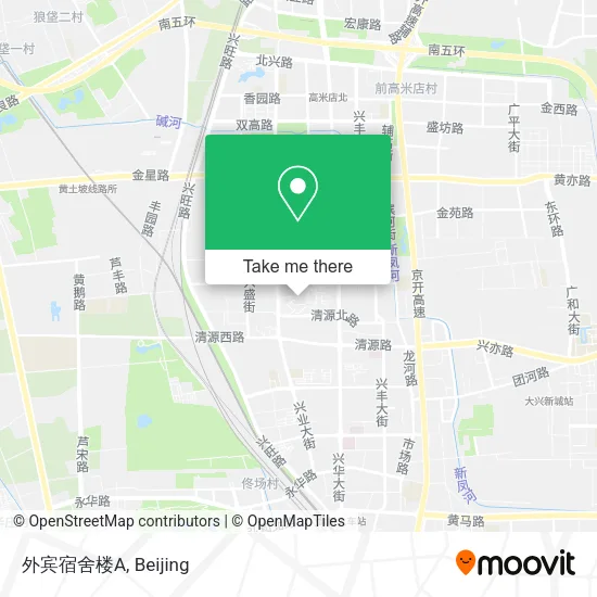 外宾宿舍楼A map