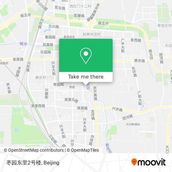 枣园东里2号楼 map