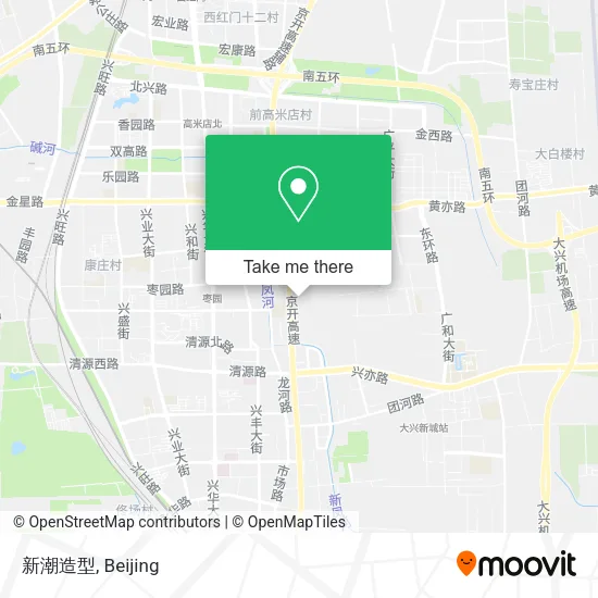 新潮造型 map