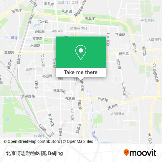 北京博思动物医院 map