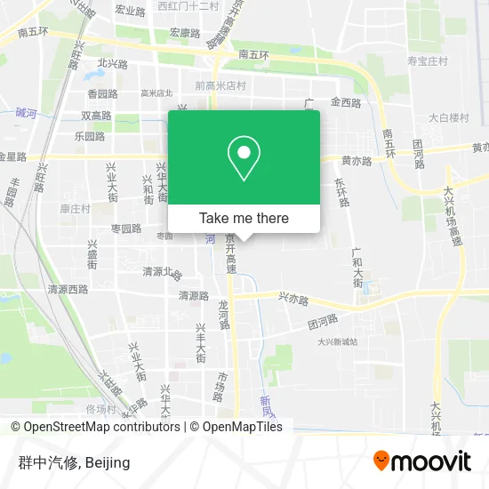 群中汽修 map