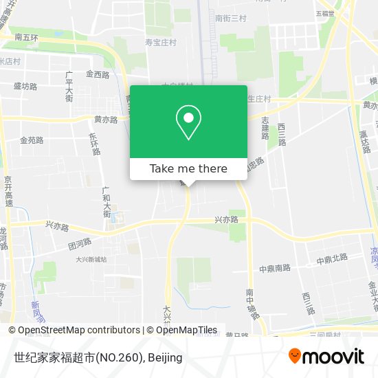 世纪家家福超市(NO.260) map