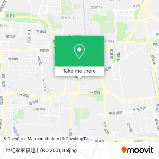 世纪家家福超市(NO.260) map