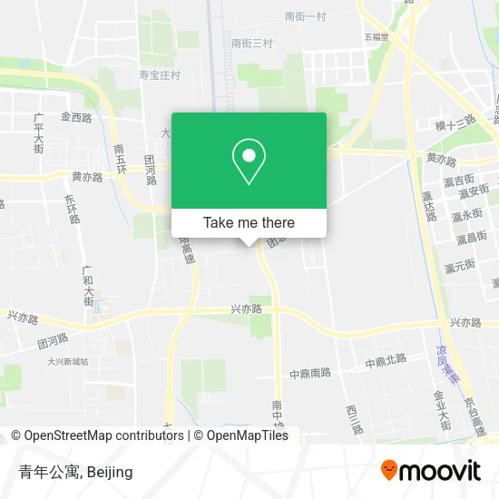青年公寓 map