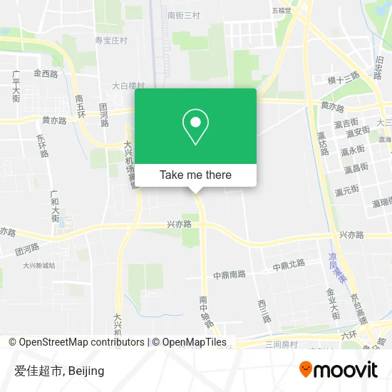 爱佳超市 map