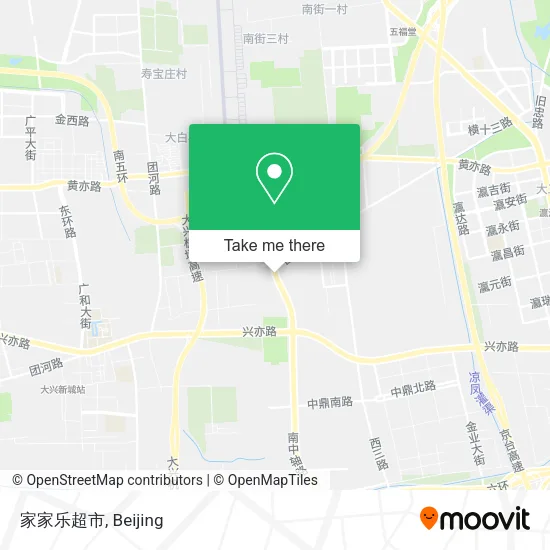 家家乐超市 map