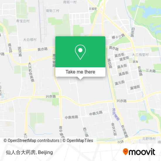 仙人合大药房 map