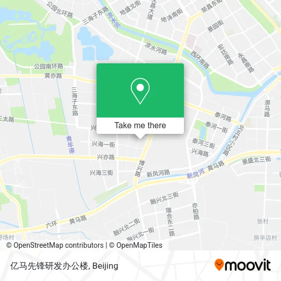 亿马先锋研发办公楼 map