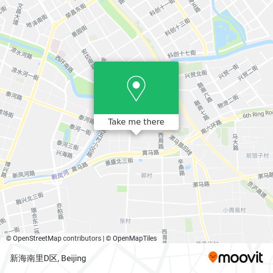 新海南里D区 map