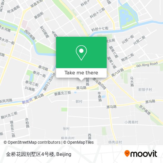 金桥花园别墅区4号楼 map