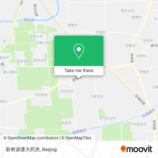 新桥源通大药房 map