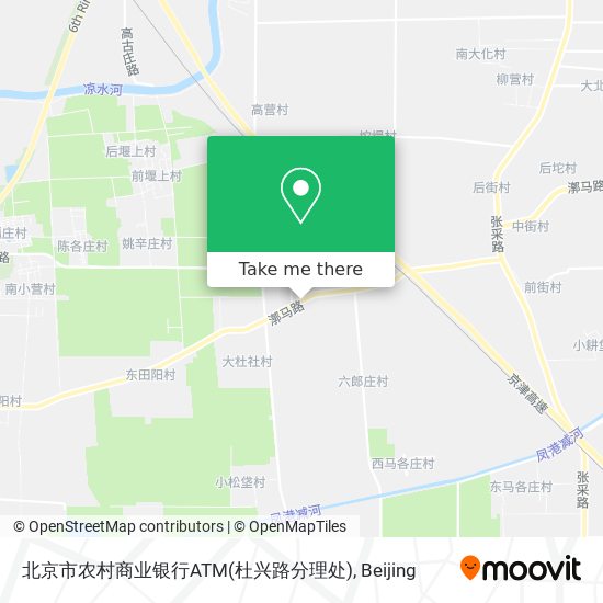 北京市农村商业银行ATM(杜兴路分理处) map